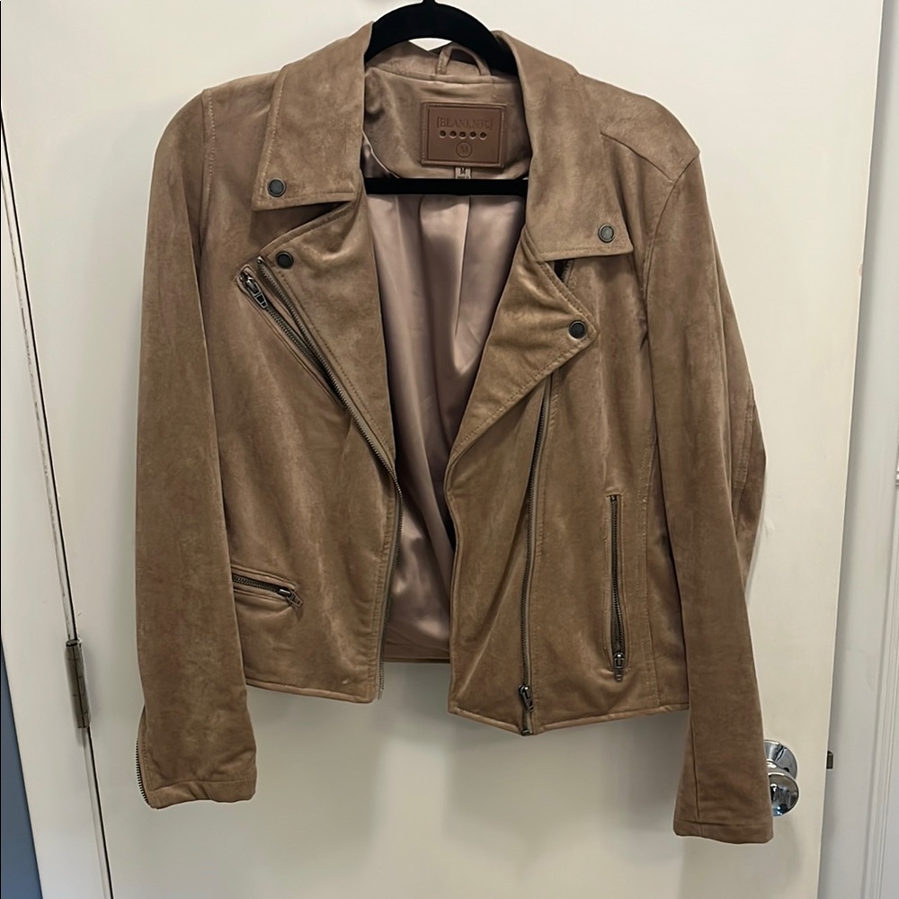 Blank NYC Tan Suede Women's Jacket